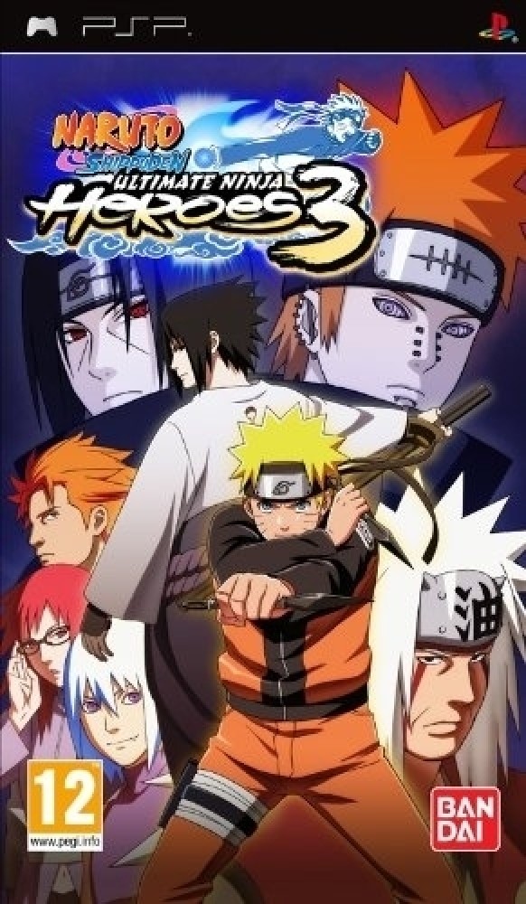 Naruto Shippuden: Ultimate Ninja Heroes 3 Games PSP - Price In