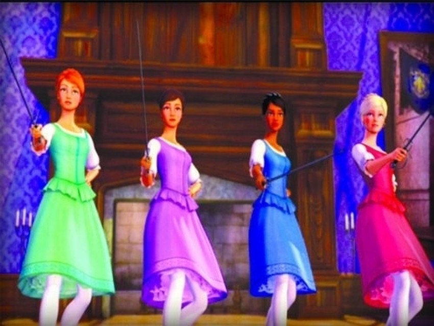 Barbie and the discount musketeers