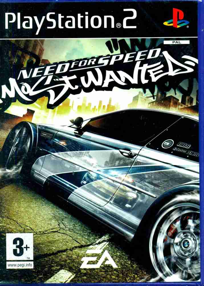 Need for speed most wanted top 2005 ps4