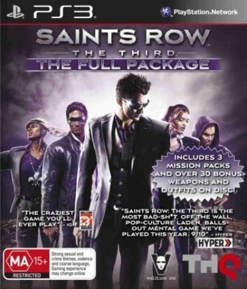 Saints Row The Third The Full Package Price in India Buy Saints