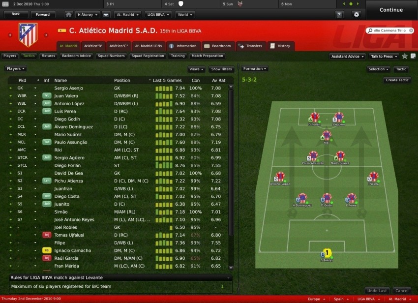 Games: Football Manager 2011