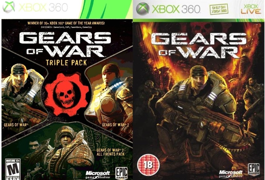 X360 Gears Of War Triple Pack Xbox 360 game