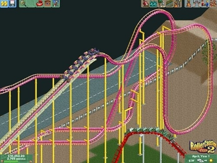 It took me years to create but I've finally finished my perfect Rollercoaster  Tycoon 2 park (download link inside) : r/rollercoasters