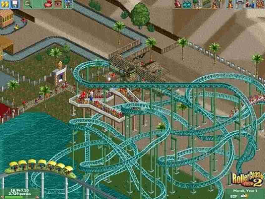 It took me years to create but I've finally finished my perfect Rollercoaster  Tycoon 2 park (download link inside) : r/rollercoasters