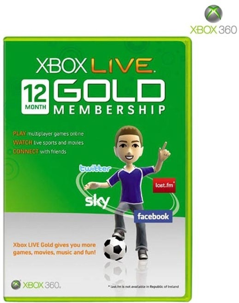 Xbox Live 12-Month Membership