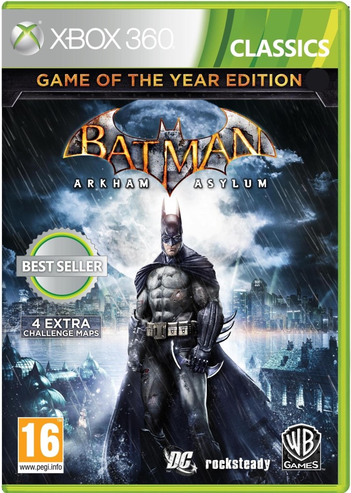 Xbox Batman: Arkham Asylum Games