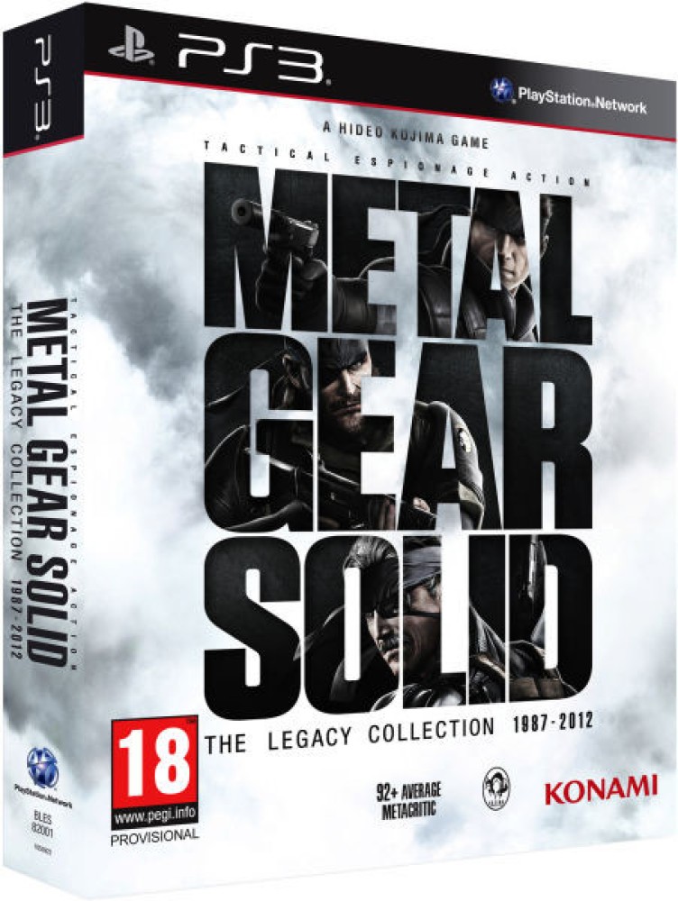 Metal gear solid collection outlet ps3