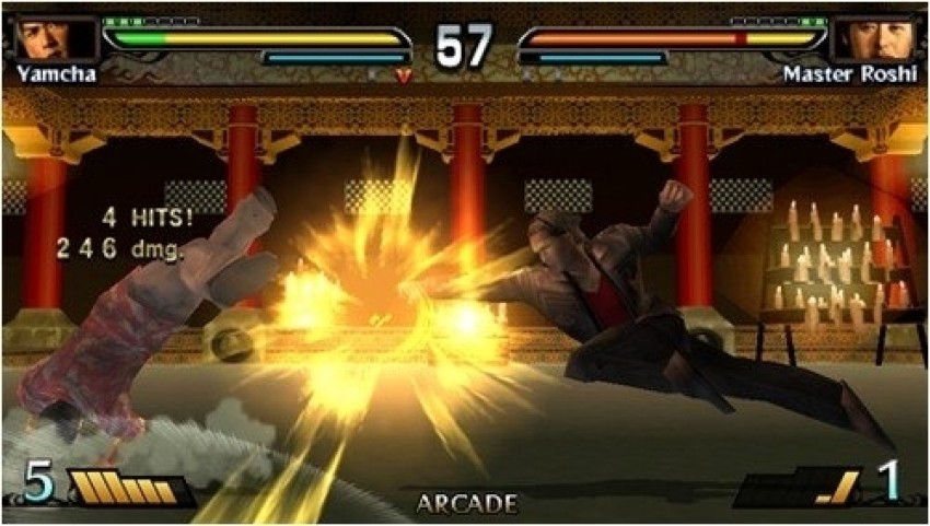 Gameplay Dragon Ball Evolution PSP