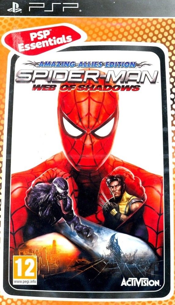 Spider Man Web Of Shadows Psp