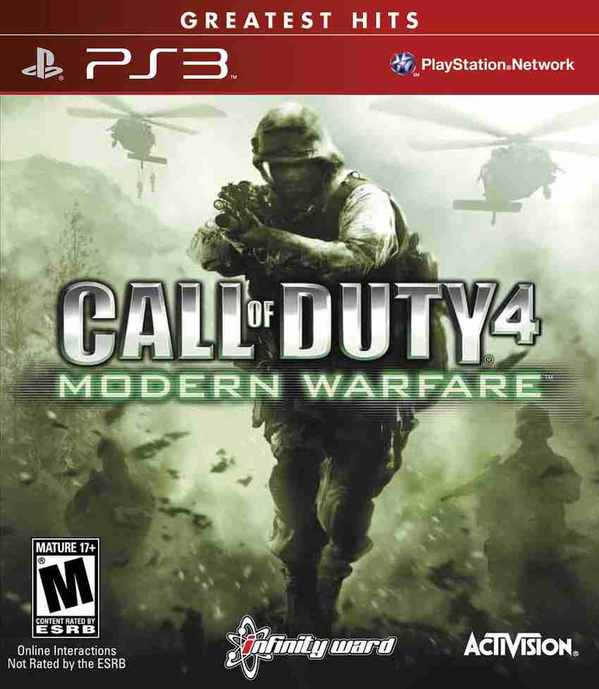 Call Of Duty 4: Modern Warfare - Ps3 - ACTIVISION - Call of Duty - Magazine  Luiza