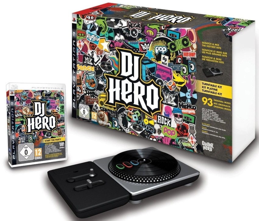 Dj hero sale 2 bundle ps3