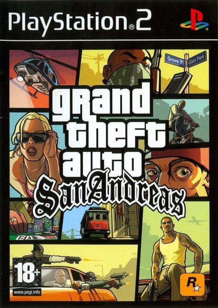 PS2 GTA San Andreas
