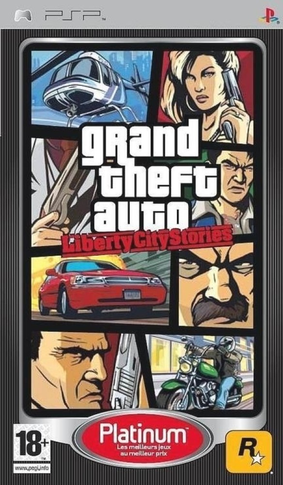 Jogo Psp Gta Grand Theft Auto Liberty. City Stories Completo