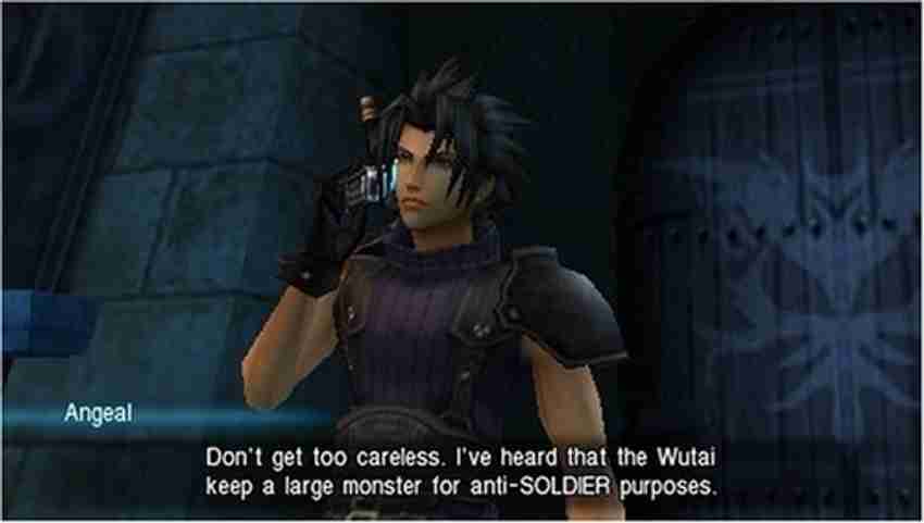 Crisis core final fantasy hotsell vii ps vita