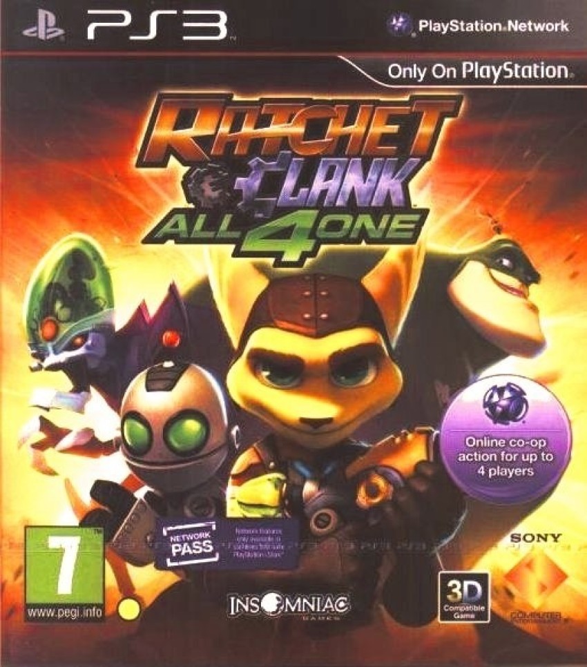 Ratchet & Clank : All 4 One Games PS3 - Price In India. Buy Ratchet & Clank  : All 4 One Games PS3 Online at