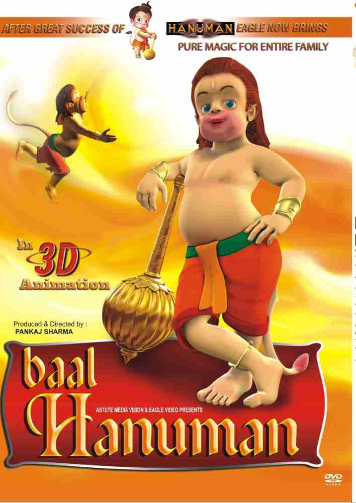 Baal Hanuman In 3D Animation Price in India Buy Baal Hanuman