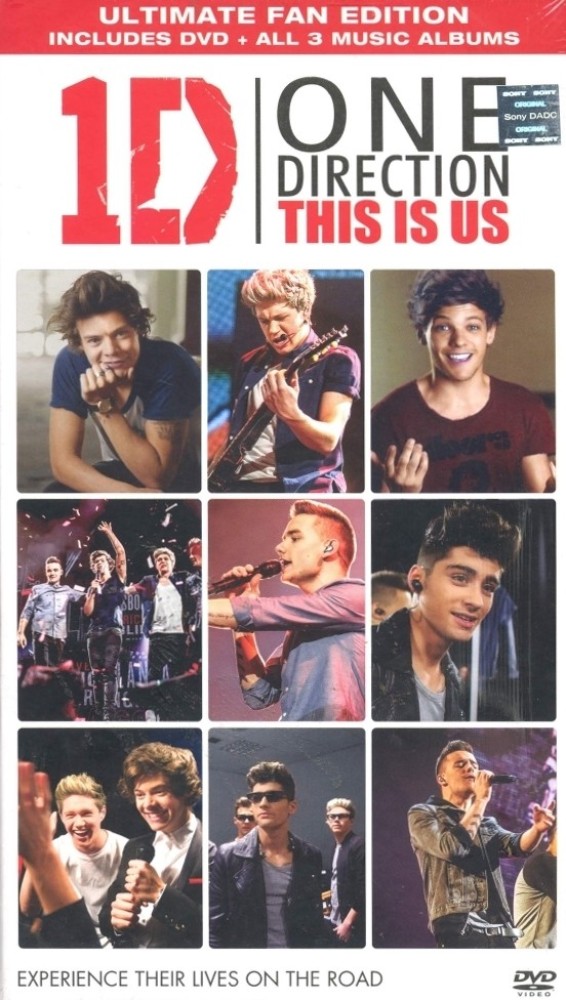 One Direction - This Is Us DVD Premium Pack Price in India - Buy