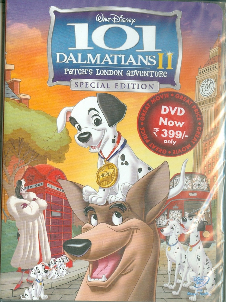 101 Dalmatians 2 Patch's London Adventure Vhs 101 Dalmatians 2 Patchs London Adventure Vhs