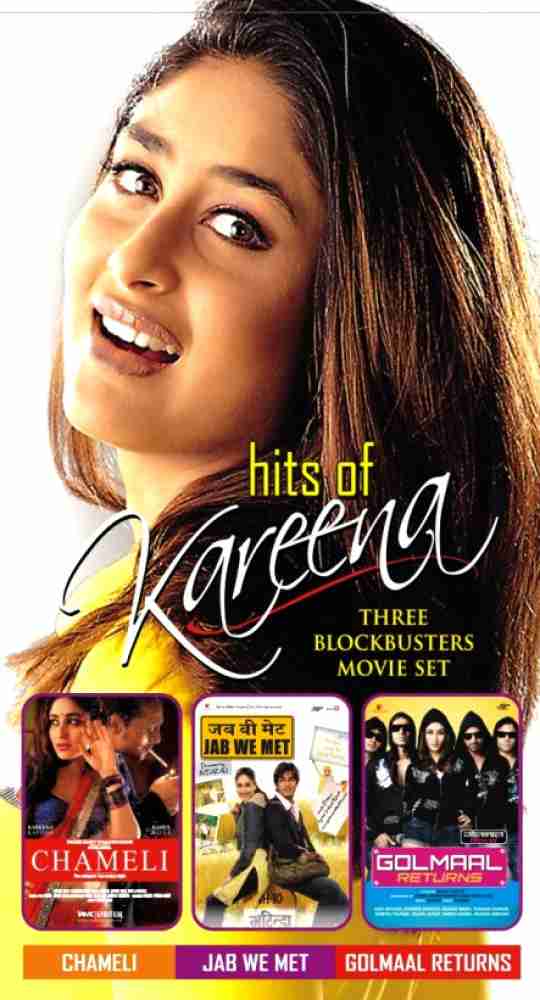 Kareena Kapoor - Greatest Hits (3 Film DVD Collection) Price in 