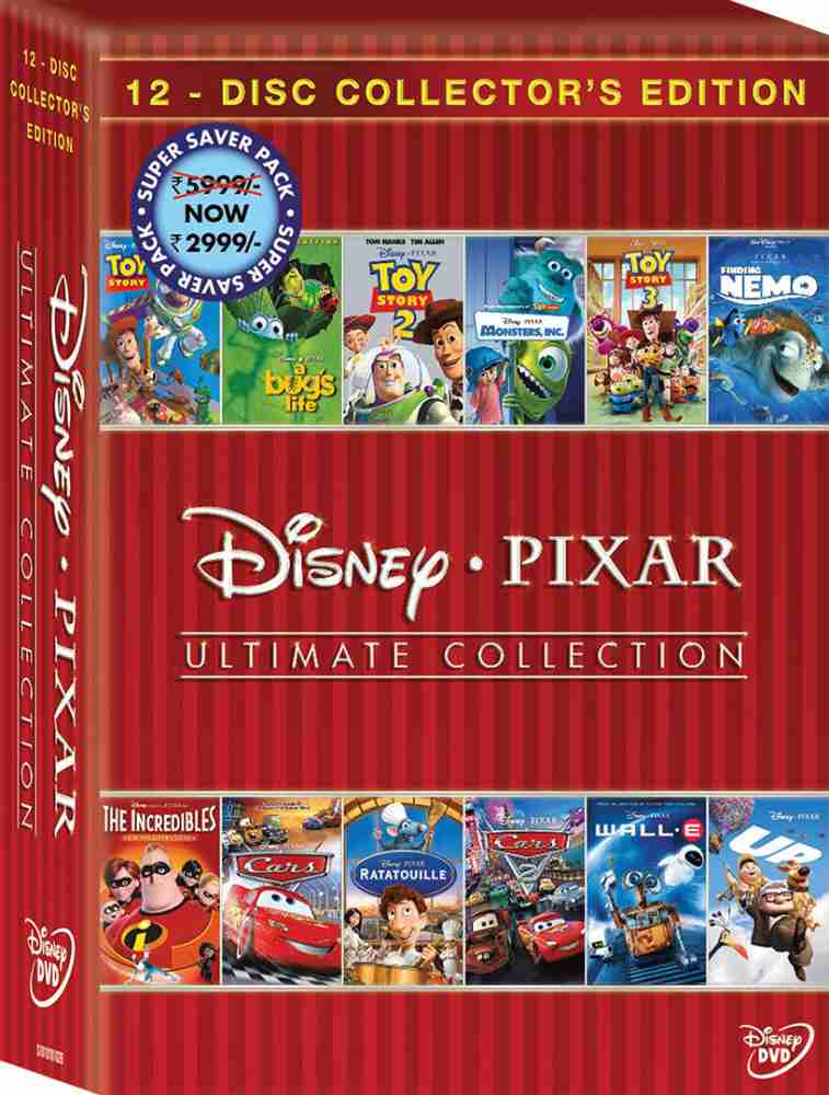 Disney Pixar Ultimate Collection 12 Movies Price in India Buy