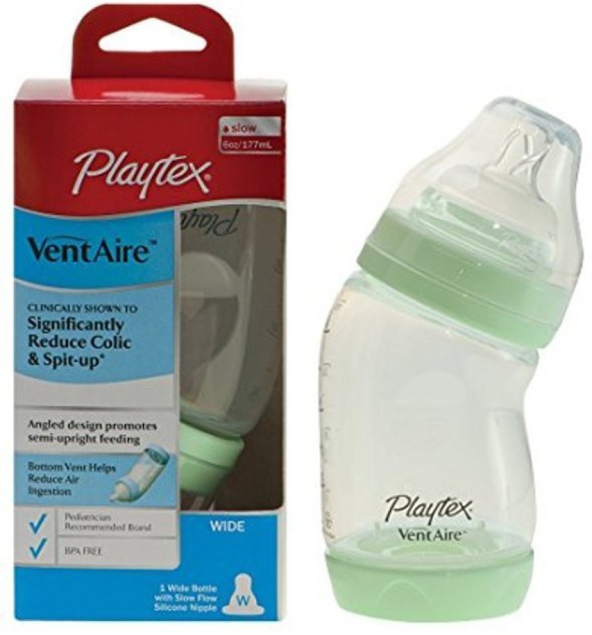 Playtex VentAire Wide Bottle - 177 ml - Silicone baby bottles online