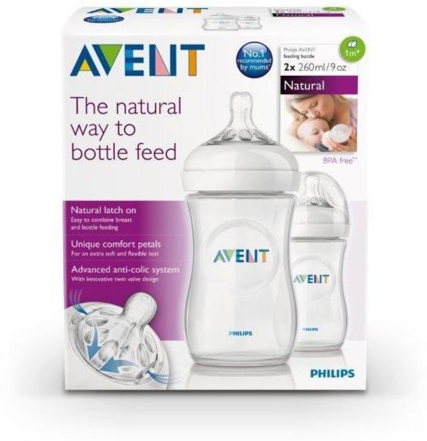 Avent 260ml natural hot sale bottles