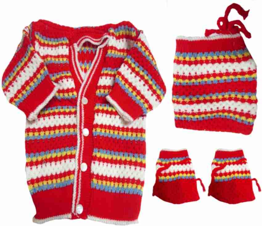 New born baby woolen set online