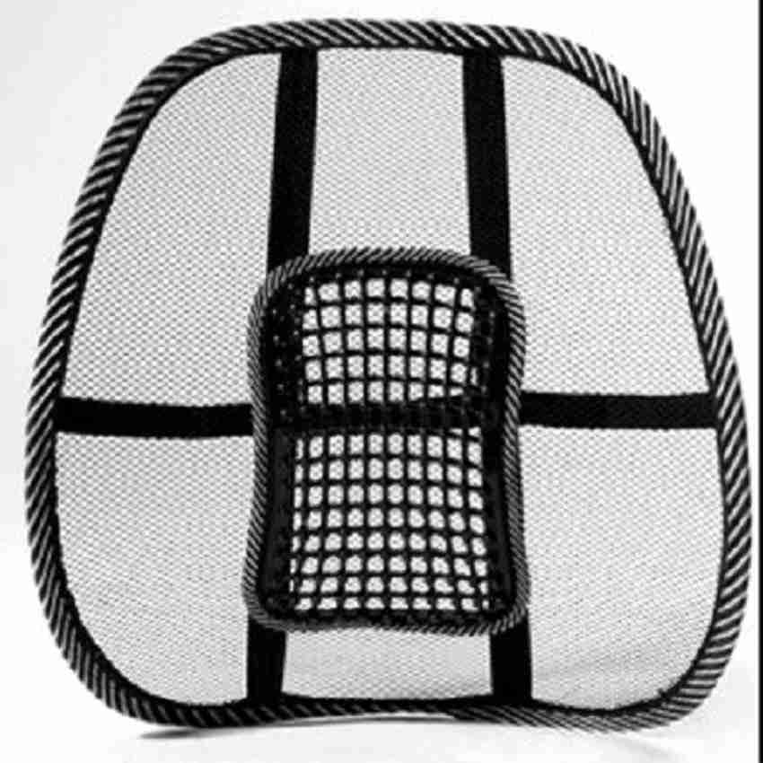Lumbar support mesh back rest clearance