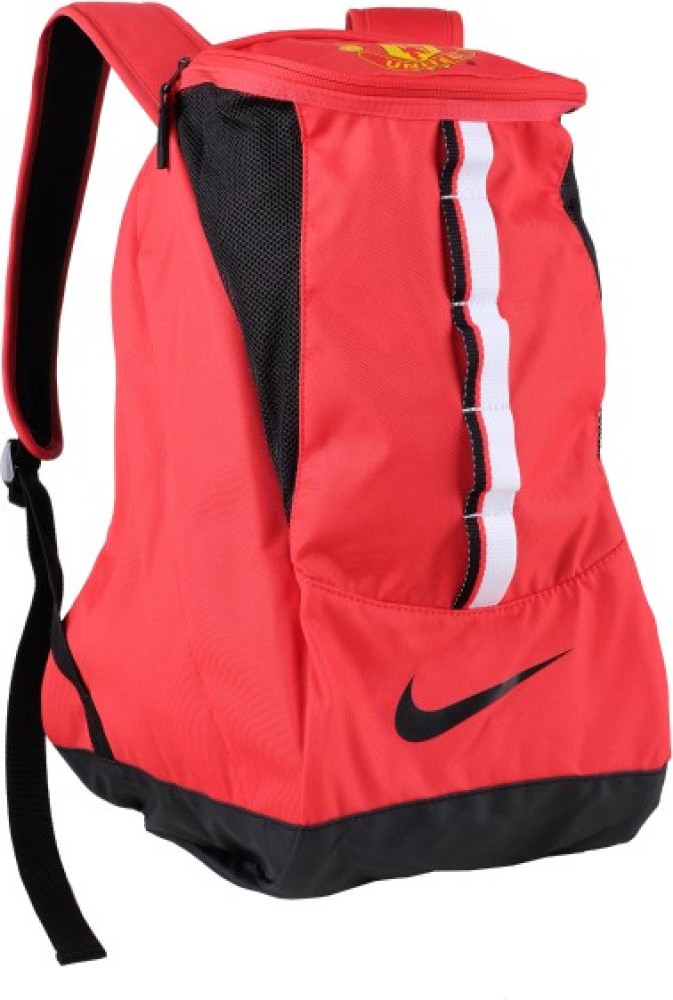 NIKE Allegiance Manchester United 10 L Large Backpack Red Black