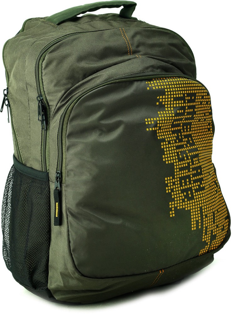 AMERICAN TOURISTER Code 13 Backpack Olive and Yellow Price in