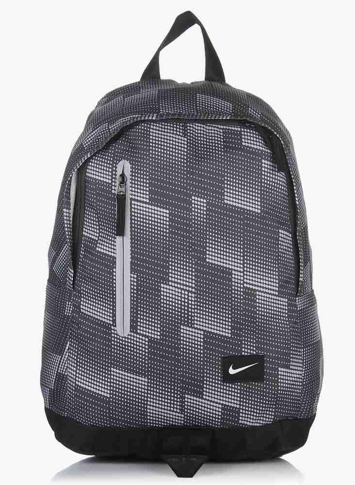 NIKE All Access Halfday 19 L Backpack Grey Price in India Flipkart