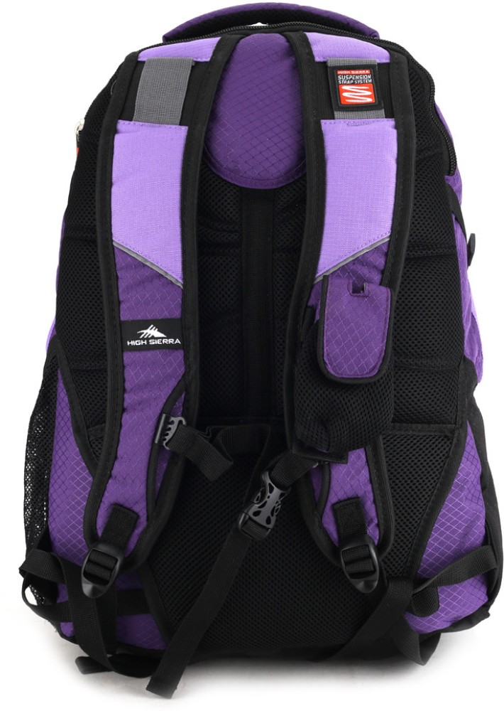 High sierra backpack outlet suspension strap system price