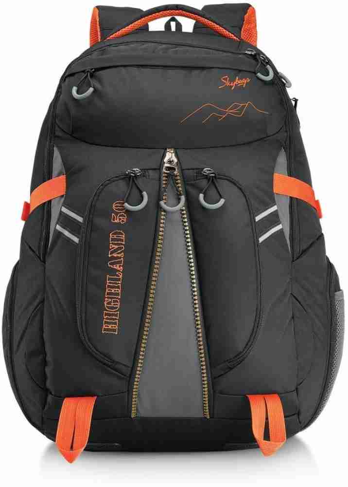 SKYBAGS Highland 50 Black 50 L Laptop Backpack Black Price in India Flipkart