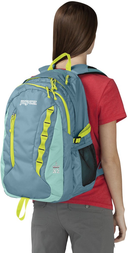 JanSport Agave 32 L Laptop Backpack Bayside Blue Price in India Flipkart