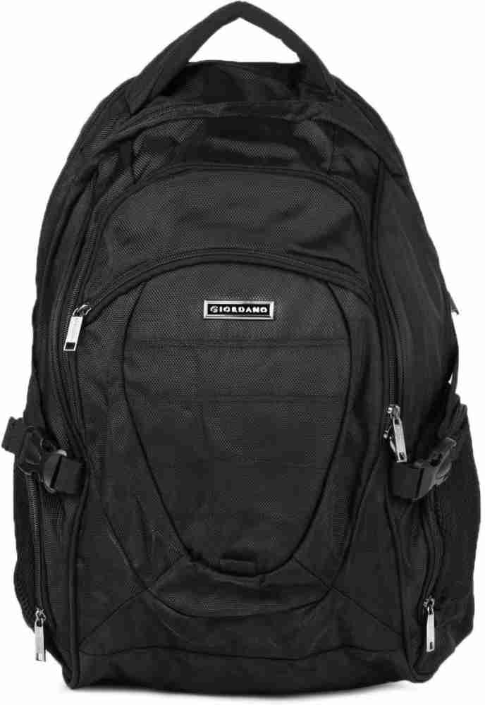 GIORDANO Gb 50012 Laptop Medium Laptop Backpack Black Price in India Flipkart