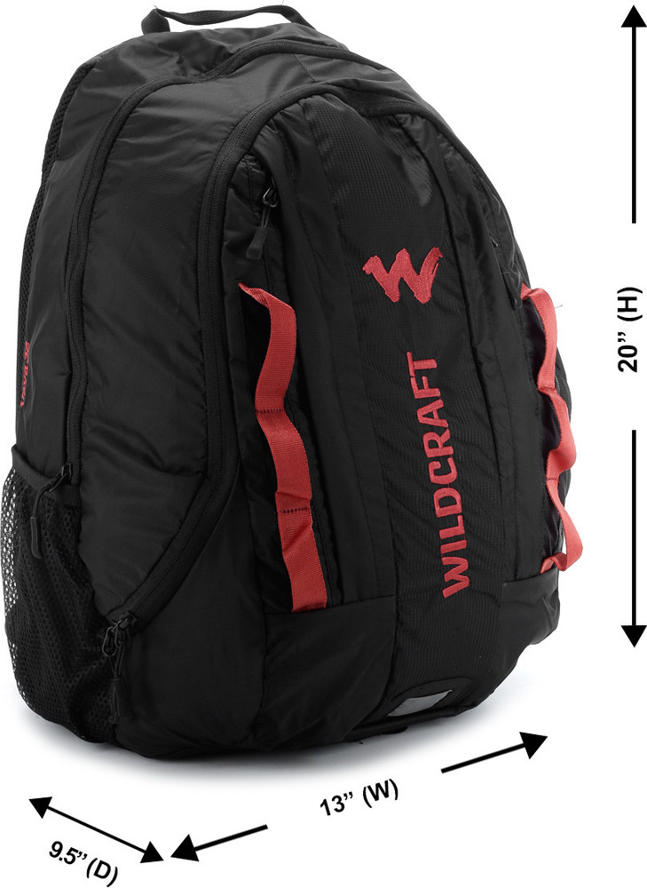 Wildcraft Vaya 30 L Trolley Laptop Backpack Black Price in India