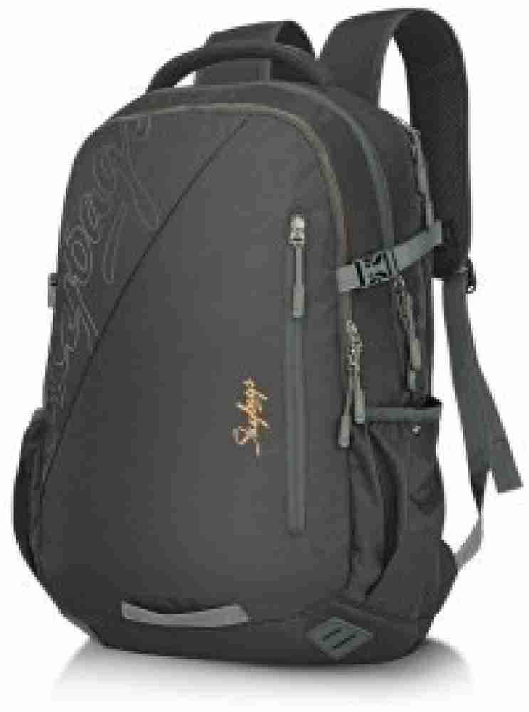 Skybags black online backpack