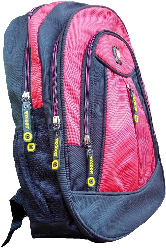 FASHION BAZAAR INDIA TYCOON RED SCHOOL BAG 30 L Backpack RED AND