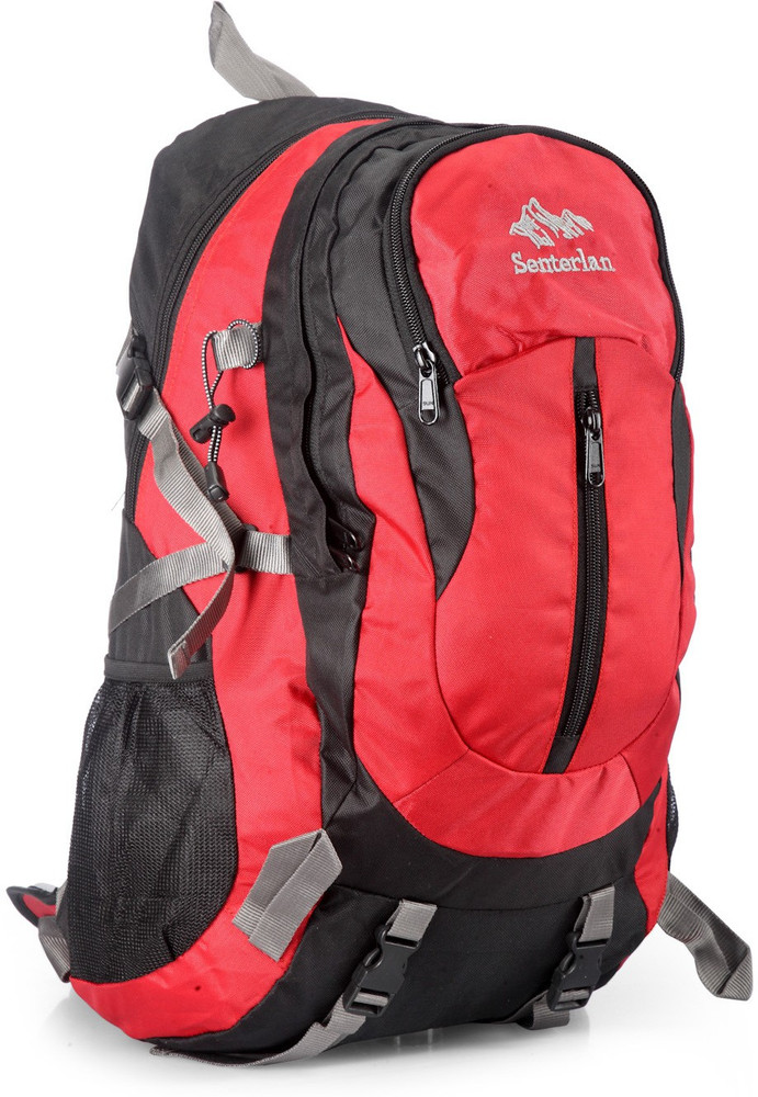 Senterlan CJESL1001RDBP 30 L Backpack Red Black Price in India Flipkart