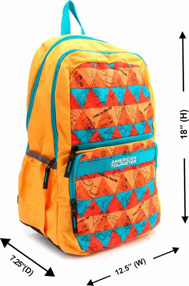 AMERICAN TOURISTER Hashtag 01 Backpack YELLOW Price in India