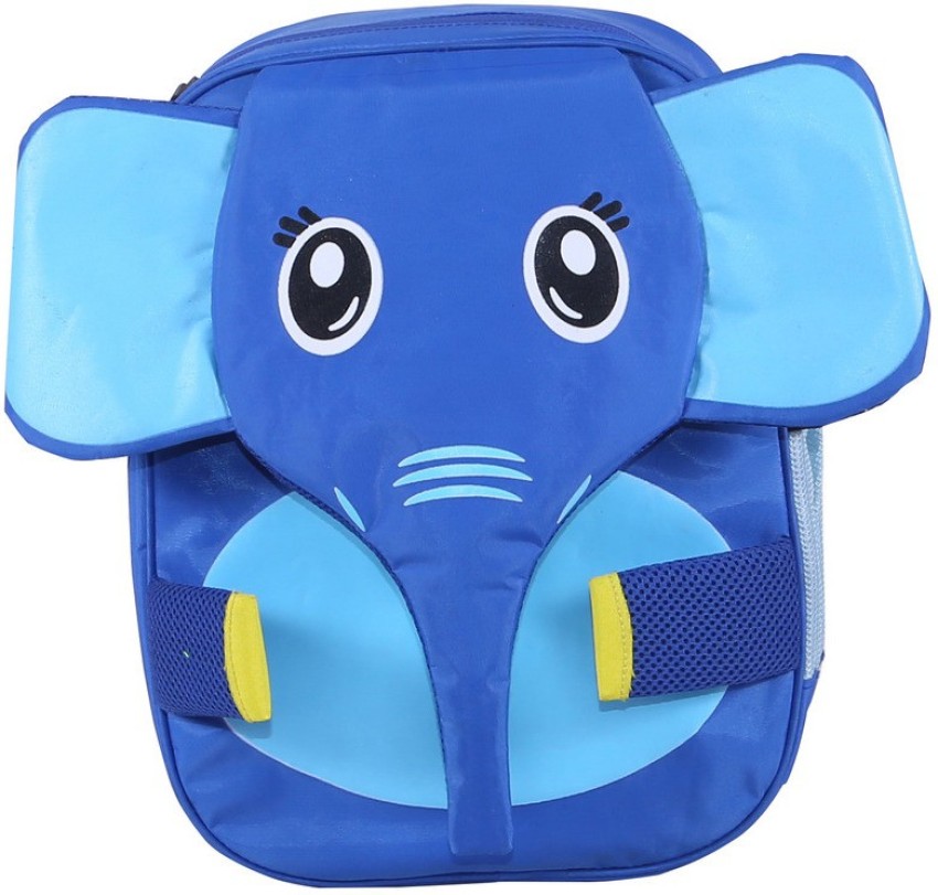 BLEU School Kids Bag 14 Inches Baby Elephant boys Girls Bag 23 14 L Backpack Royal Blue Price in India Flipkart