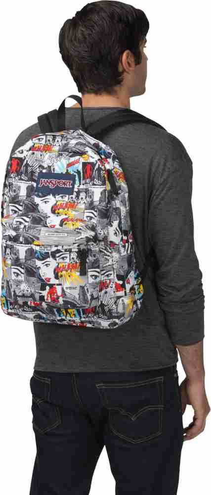 Jansport comic store book backpack