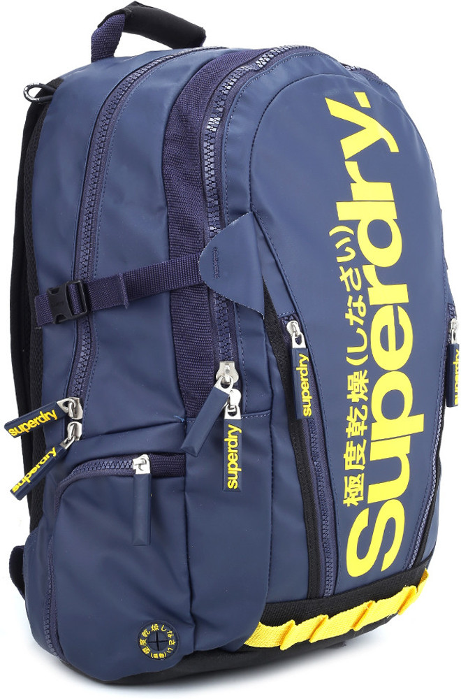 Superdry leather backpack store