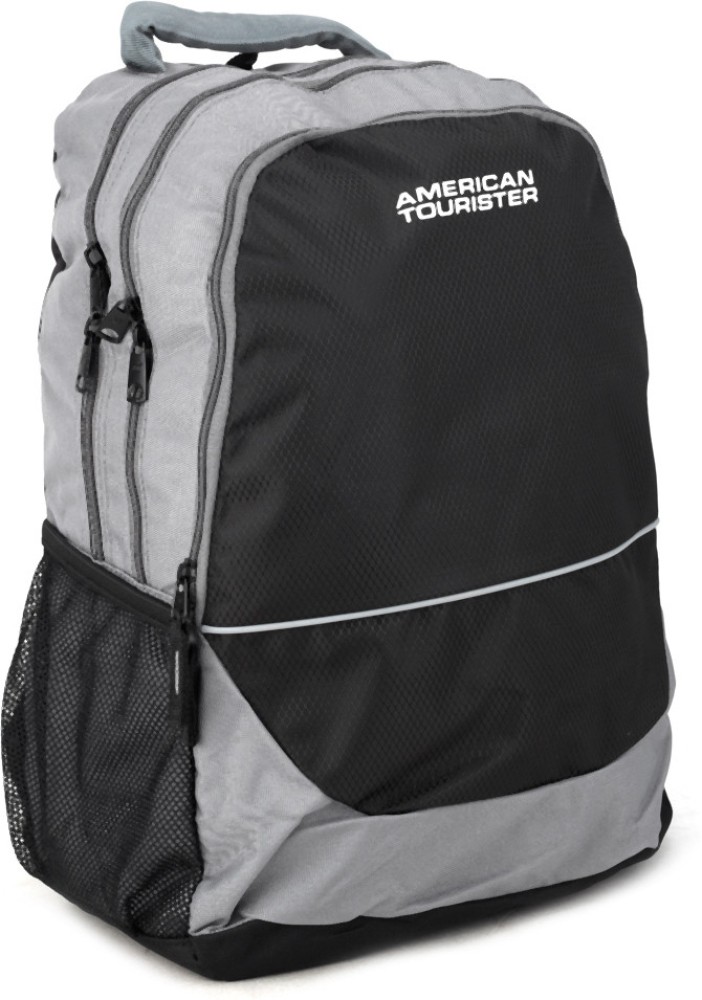 AMERICAN TOURISTER Code 15 Backpack Grey and Black Price in