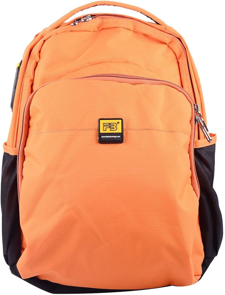 FB FASHION SB328FB 18 L Medium Backpack Orange Price in India