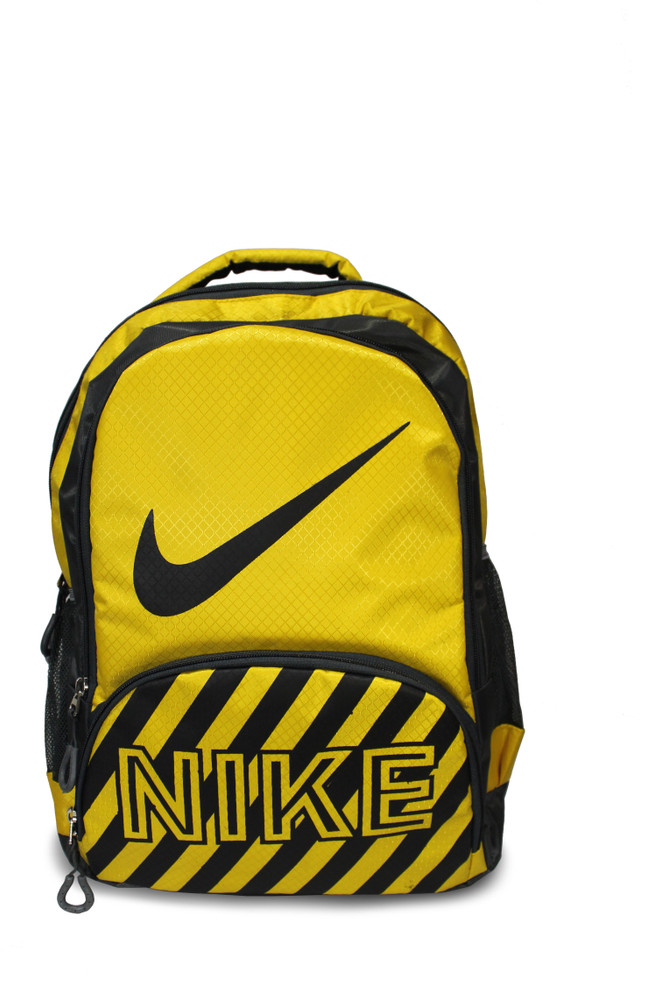 Nike black and yellow backpack new arrivals