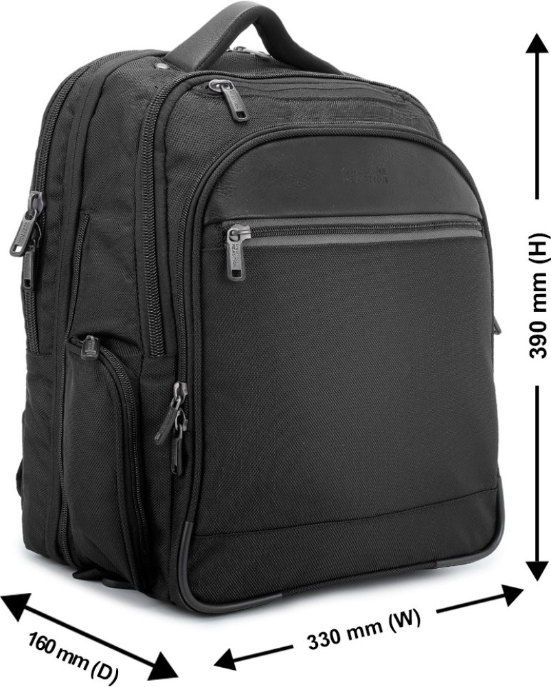 Kenneth Cole Backpack Black Price in India Flipkart