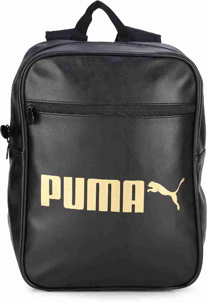 Puma backpack outlet black and gold