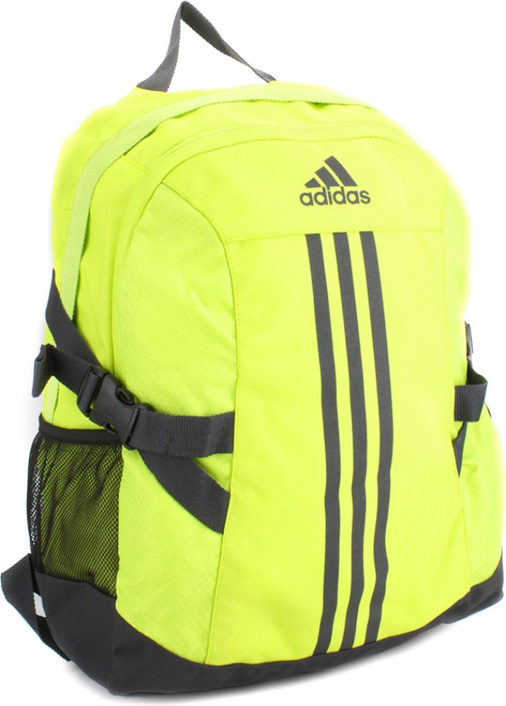 Adidas yellow hotsell stripes backpack