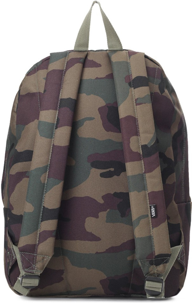 Camo clearance vans backpack